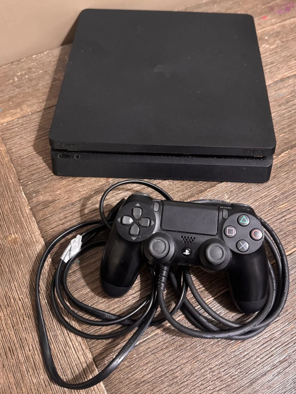 Sony PlayStation 4 Slim 500GB Console Bundle w/ DualShock 4 Controller